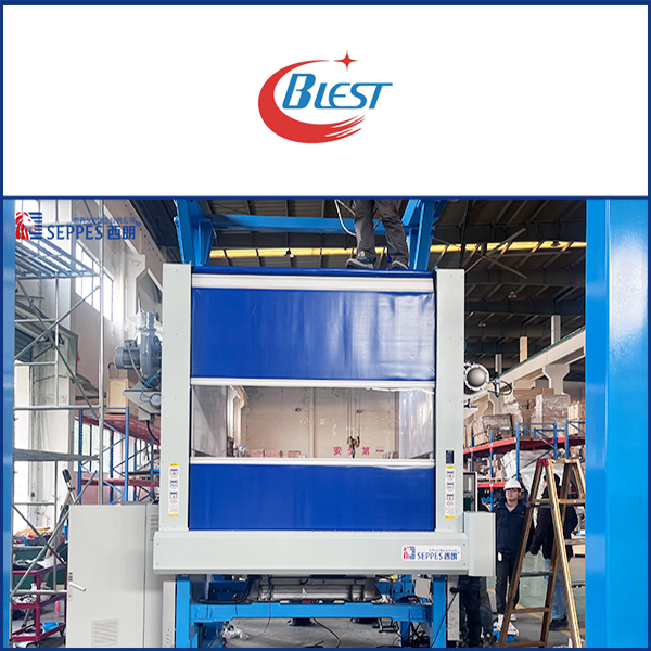 常州百利锂电复购西朗倒装防护门