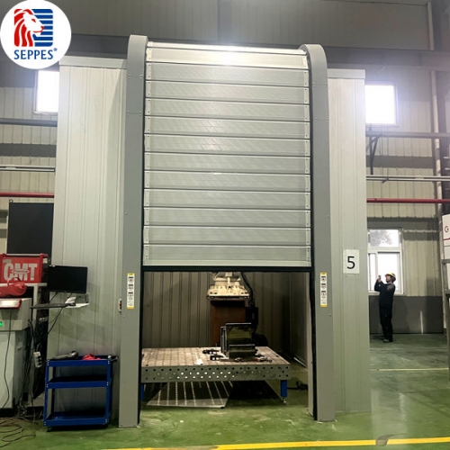 L型转弯防护硬质快速门